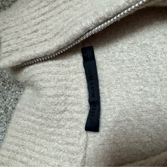 Jenni Kayne Cream Half-Zip Sweater - Picture 3 of 4